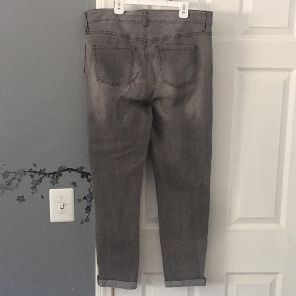 Gray Skinny Pants - Picture 2 of 6